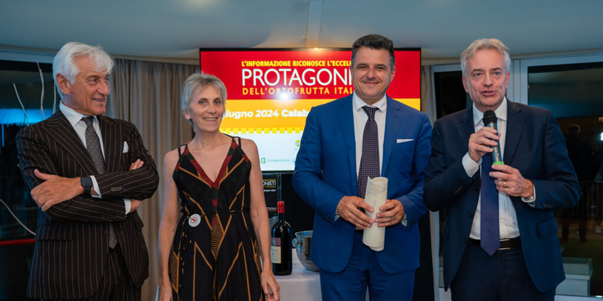 Bruno Francescon si aggiudica l’Oscar dell’Ortofrutta Italiana 2024 per Perla Nera